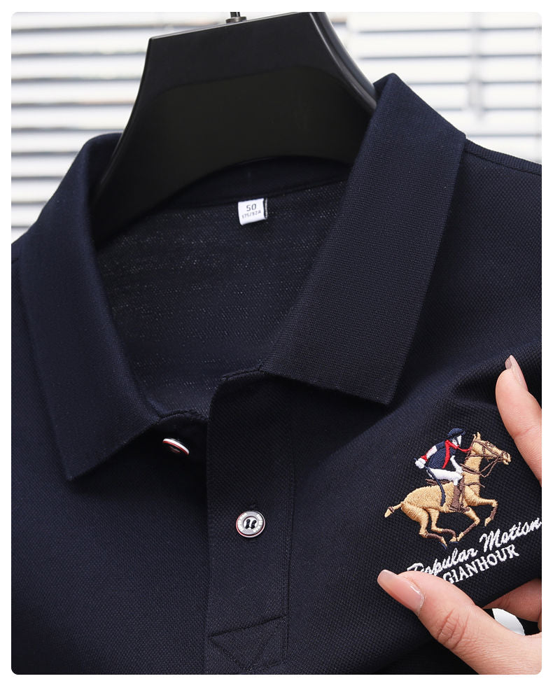 Classic Sports Horse Rider Polo T-Shirt