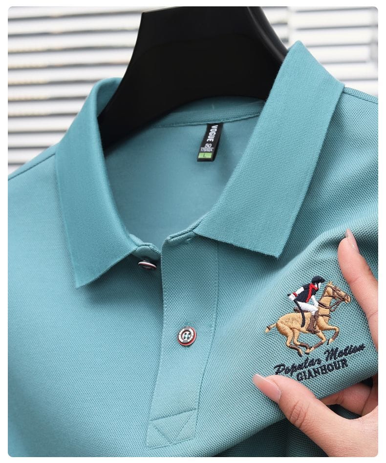 Classic Sports Horse Rider Polo T-Shirt