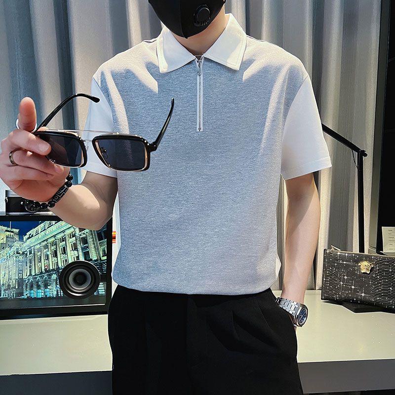 Classic Zip Polo with Contemporary Twist T-Shirt