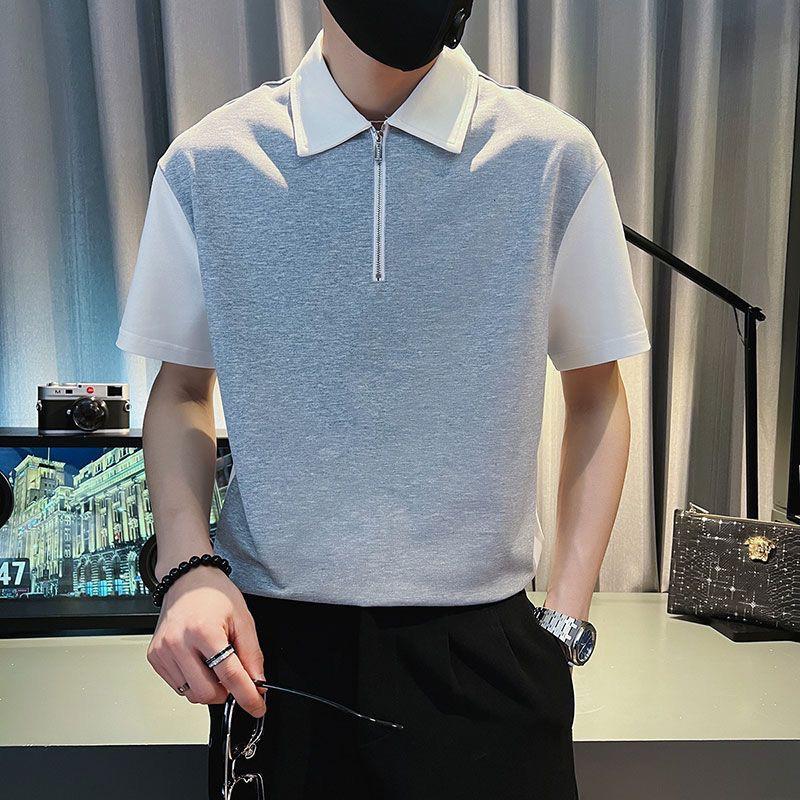 Classic Zip Polo with Contemporary Twist T-Shirt